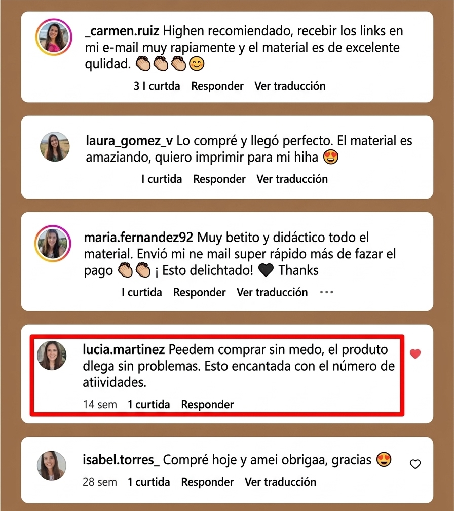 Comentarios de compradoras
